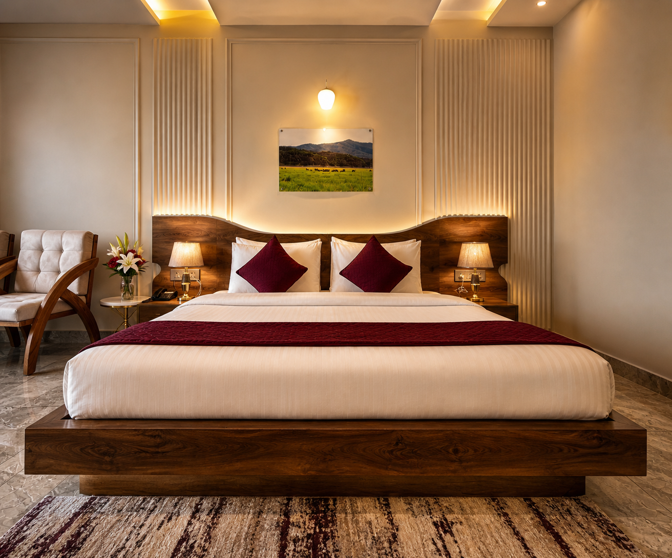 Deluxe Room at Corbett River Heart Resort